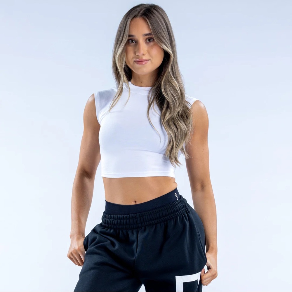 Dfyne Signature Baby Tee White